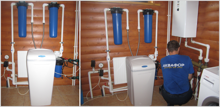 Система фильтров для очистки воды в частном доме