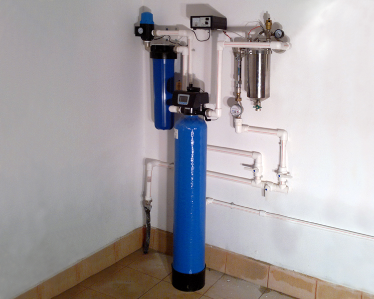 Фильтр и система очистки горячей воды от ржавчины