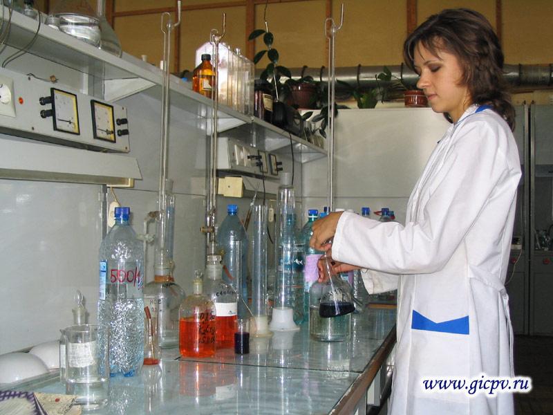 Современная лаборатория химического анализа воды