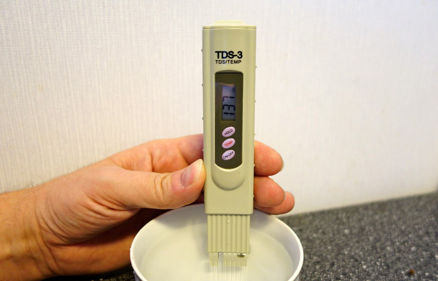TDS метр - электронный измеритель качества воды